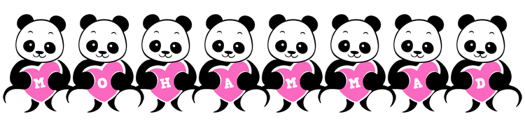 mohammad love-panda logo