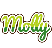 molly golfing logo