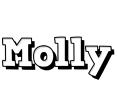 molly snowing logo