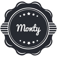 monty badge logo