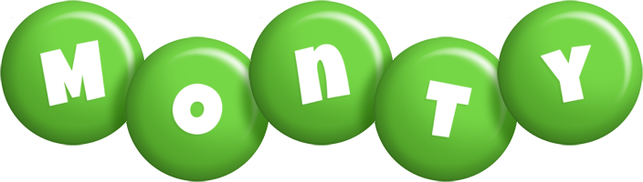 monty candy-green logo