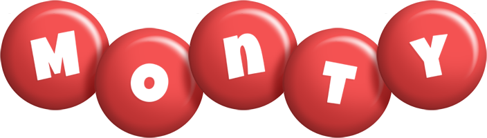 monty candy-red logo
