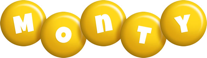monty candy-yellow logo