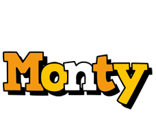 monty cartoon logo