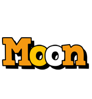 moon cartoon logo