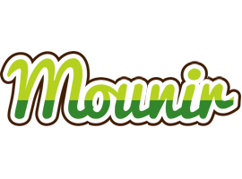 mounir golfing logo