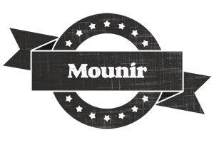 mounir grunge logo