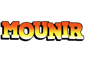 mounir sunset logo