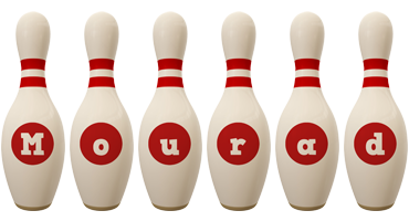 mourad bowling-pin logo