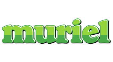 muriel apple logo