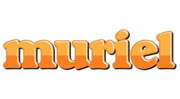 muriel orange logo