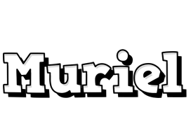 muriel snowing logo