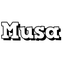 musa snowing logo