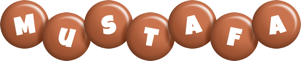 mustafa candy-brown logo