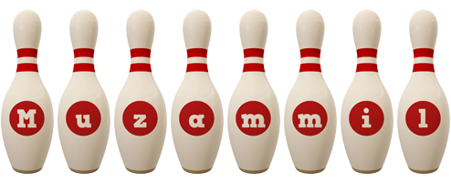 muzammil bowling-pin logo