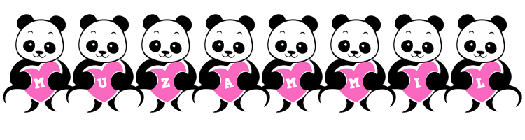 muzammil love-panda logo