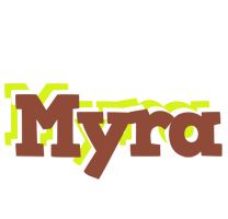 myra caffeebar logo