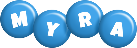 myra candy-blue logo