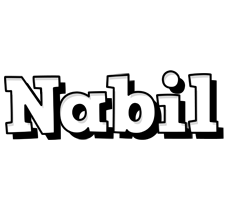 nabil snowing logo