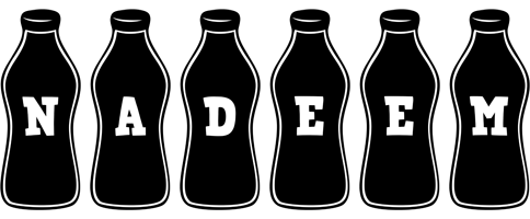 nadeem bottle logo