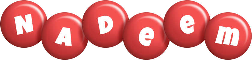 nadeem candy-red logo