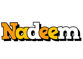 nadeem cartoon logo