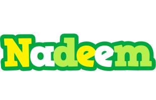 nadeem soccer logo