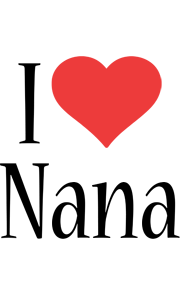 nana i-love logo