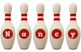 nancy bowling-pin logo