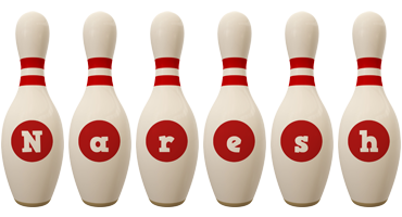 naresh bowling-pin logo