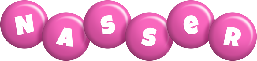 nasser candy-pink logo