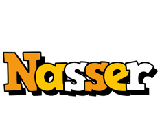 nasser cartoon logo