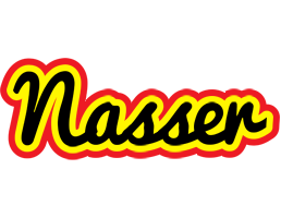 nasser flaming logo