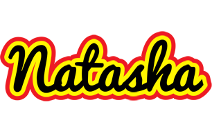 natasha flaming logo