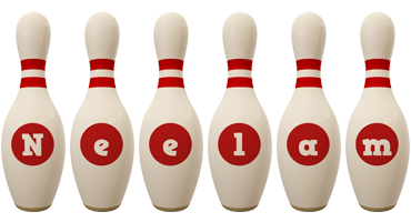 neelam bowling-pin logo