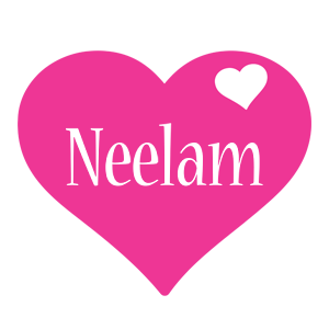 neelam love-heart logo