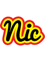 nic flaming logo