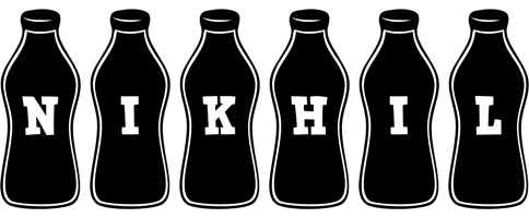 nikhil bottle logo