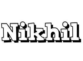 nikhil snowing logo