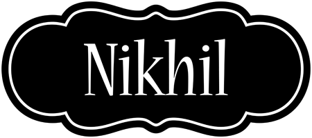 nikhil welcome logo