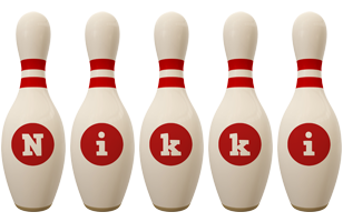 nikki bowling-pin logo