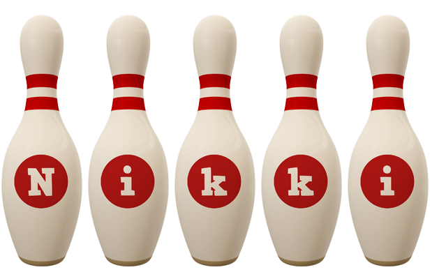 nikki bowling-pin logo