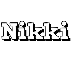 nikki snowing logo