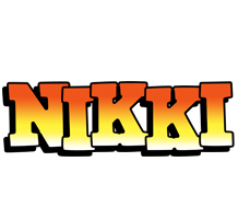 nikki sunset logo