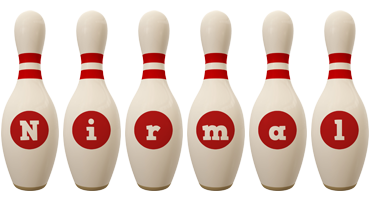nirmal bowling-pin logo