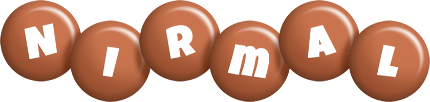 nirmal candy-brown logo