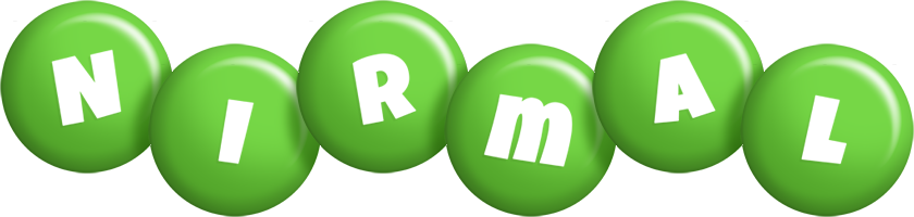 nirmal candy-green logo