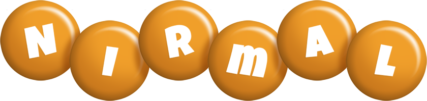 nirmal candy-orange logo