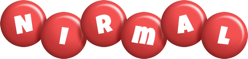 nirmal candy-red logo