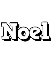 noel snowing logo